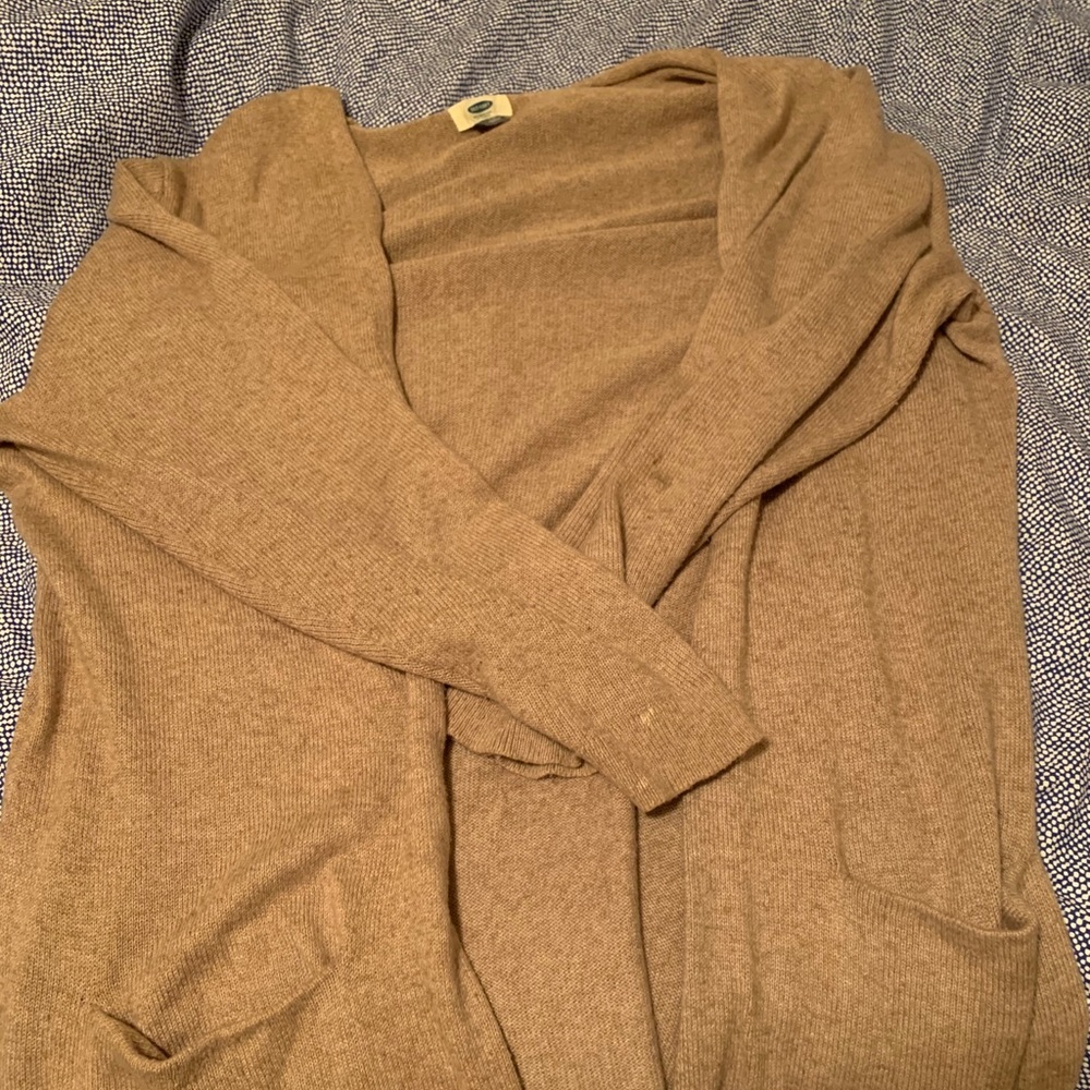 Old Navy brown cardigan with pockets